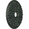 Ekena Millwork Milan Ceiling Medallion (Canopies up to 4 5/8"), 24 1/2"OD x 3 1/2"ID x 1"P, Painted Turtle Crackle CM24MIPTC - alternate 3